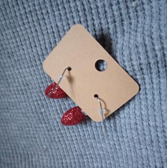 Christmas lights earrings - Picture 3 of 3